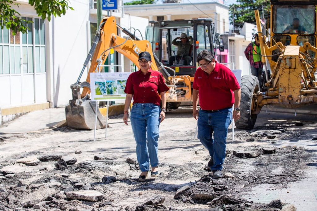 Arranca repavimentación histórica en el Centro de Playa del Carmen con inversión superior a 19.9 millones de pesos