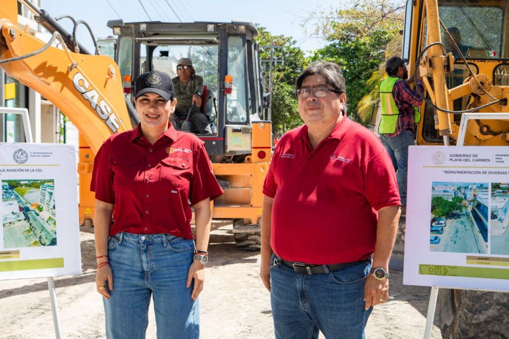 Arranca repavimentación histórica en el Centro de Playa del Carmen con inversión superior a 19.9 millones de pesos