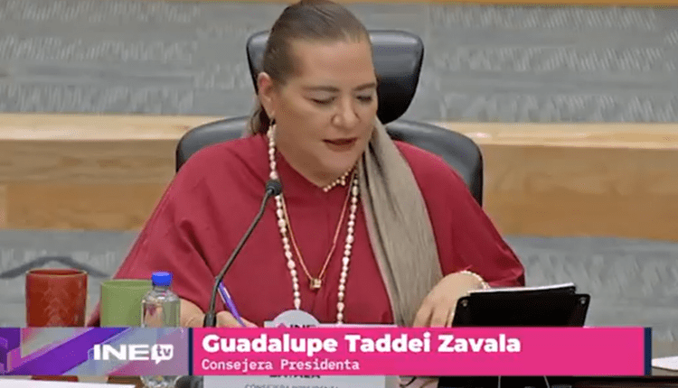 Taddei defiende al INE ante críticas por irregularidades en comicios