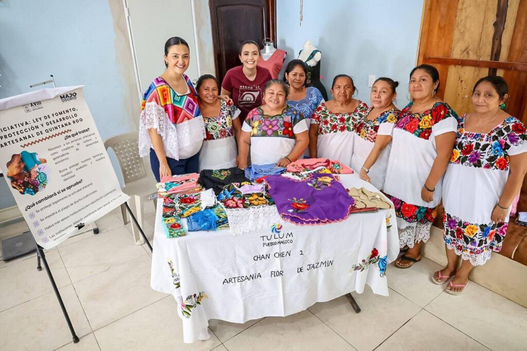 Reconoce Majo Osorio la importancia de construir una ley artesanal con la voz de las comunidades productoras quintanarroenses
