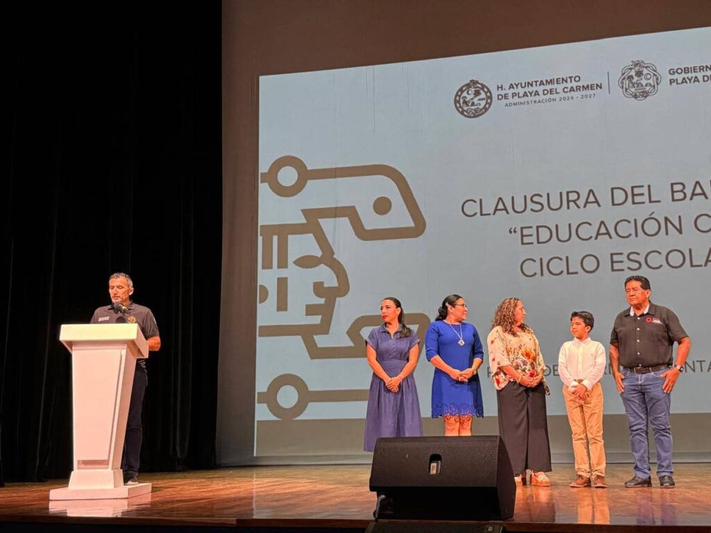 Gobierno de Playa del Carmen promueve identidad cultural en estudiantes con programa educativo. Clausuran el programa “Educación con Talento”.