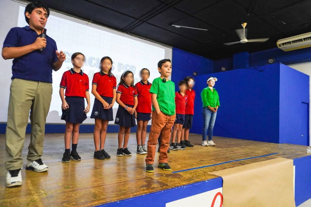 Son los pequeños estudiantes generadores del cambio a favor del medio ambiente