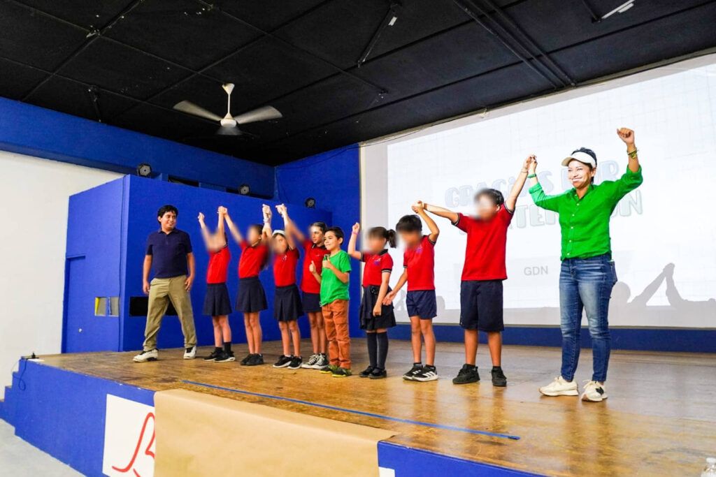Son los pequeños estudiantes generadores del cambio a favor del medio ambiente