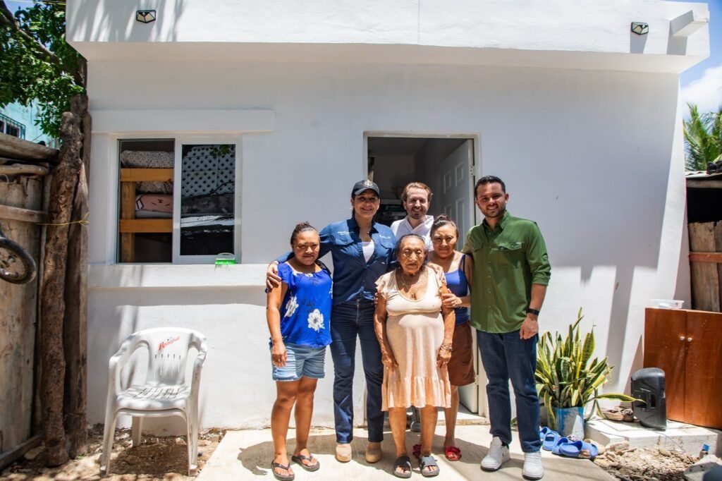 Municipio supervisa acciones de mejoramiento de vivienda en Playa del Carmen