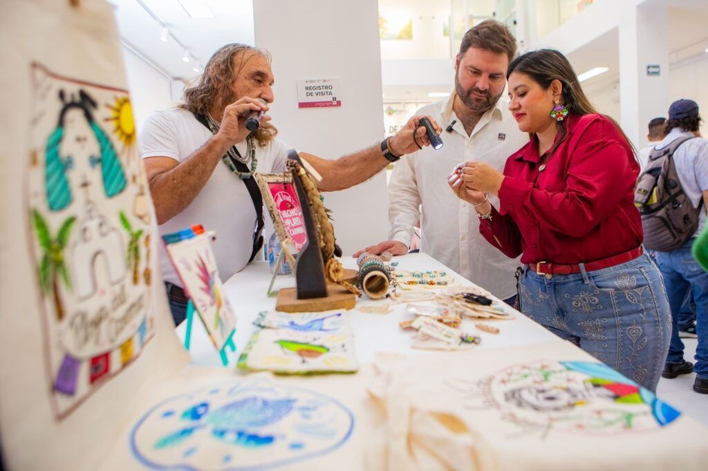 Estefanía Mercado impulsa a artesanos locales con la marca “Ciudad de Playa del Carmen” y consolida su inclusión en la economía del municipio