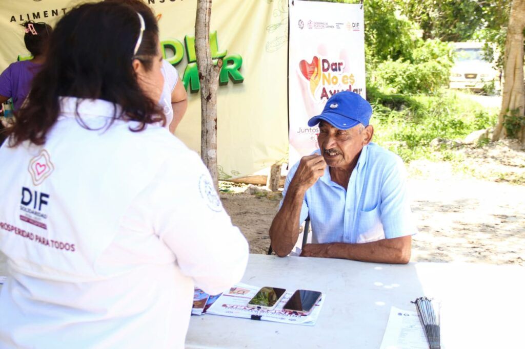 Llega a la comunidad indígena pluricultural El Sauce, Módulo Itinerante de Servicios del Bienestar Comunitario