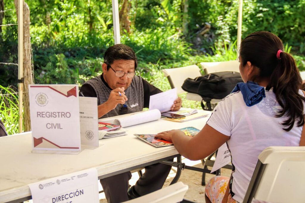 Llega a la comunidad indígena pluricultural El Sauce, Módulo Itinerante de Servicios del Bienestar Comunitario