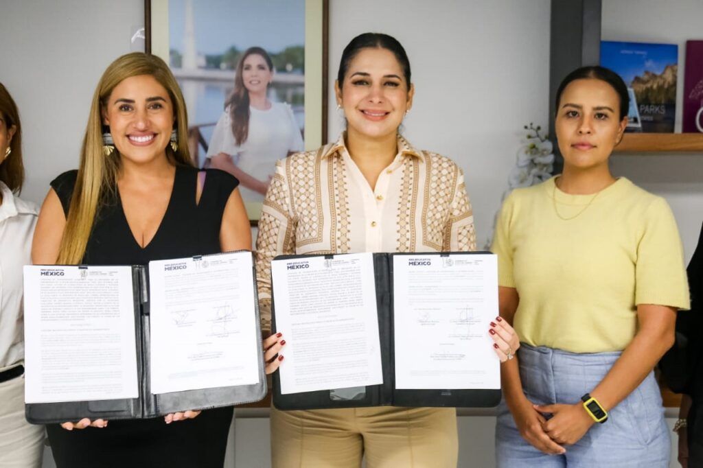 Estefanía Mercado anuncia mil becas educativas en alianza con la diputada Jimena Lasa y la Red Educativa México