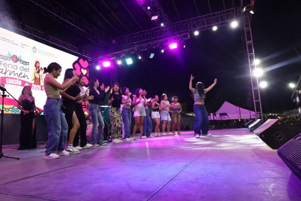 Histórica participación de artistas locales en la Feria del Carmen 2025