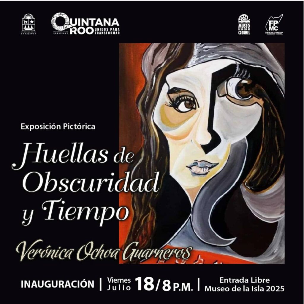 Invitan a la inauguración de la exposición “Huellas de Obscuridad y Tiempo”, de Verónica Ochoa