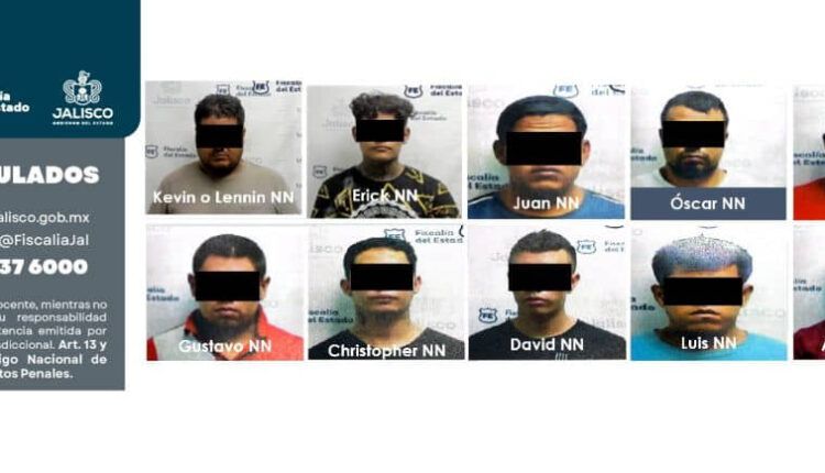 Hay10 detenidos por crímenes en Rancho Izaguirre, la Fiscalía de Jalisco los declara culpables tras audiencia realizada este martes