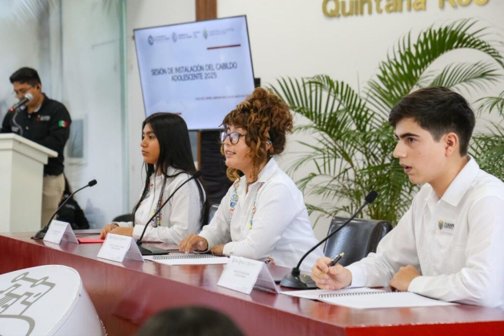 Gobierno de Playa del Carmen instala el Cabildo Adolescente 2025, un espacio de participación y liderazgo