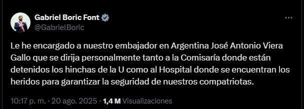 Suspendido partido de Copa Sudamericana tras graves disturbios: reportan 95 detenidos