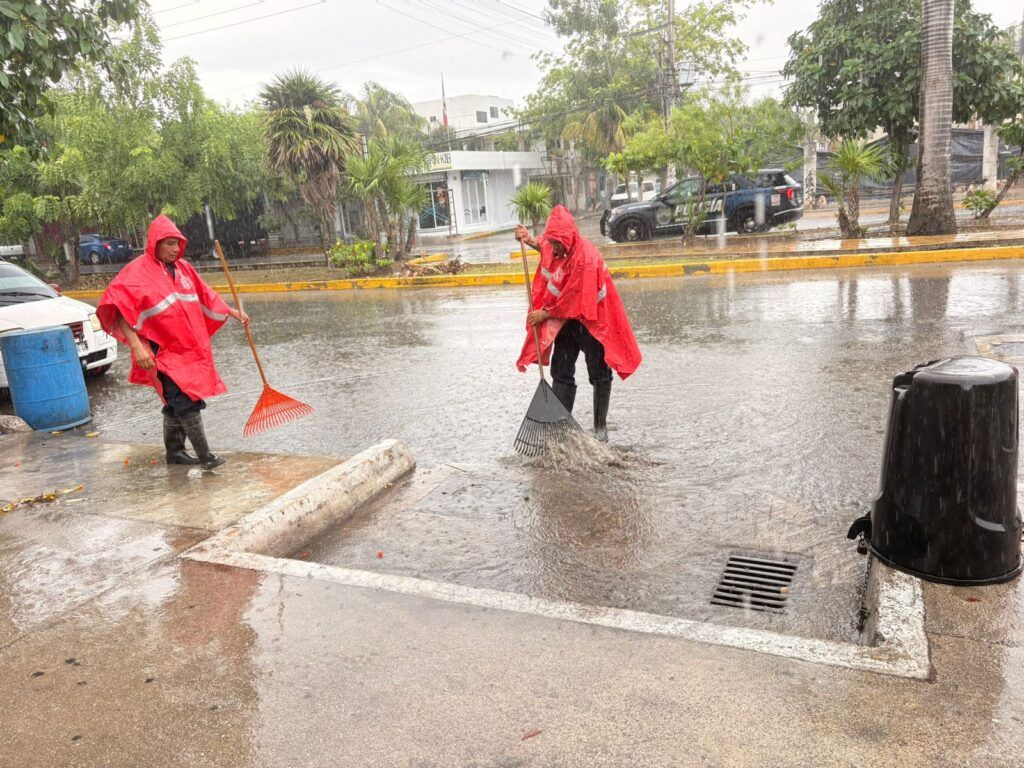 Gobierno de Playa del Carmen activa Operativo Tormenta para proteger a la ciudadanía