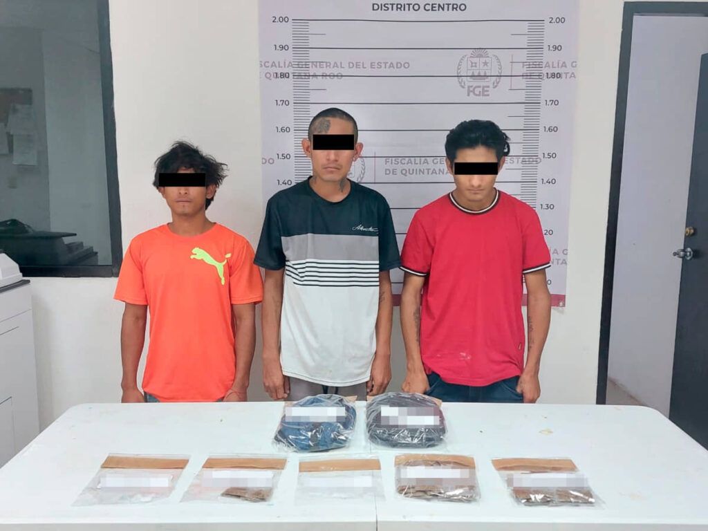 Desarticulan redes de narcomenudeo en la Riviera Maya con 11 detenidos