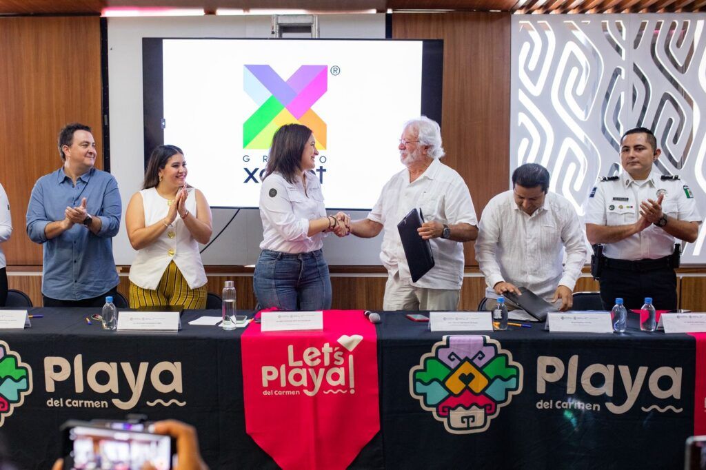 Estefanía Mercado fortalece turismo social con firma de convenio con Grupo Xcaret