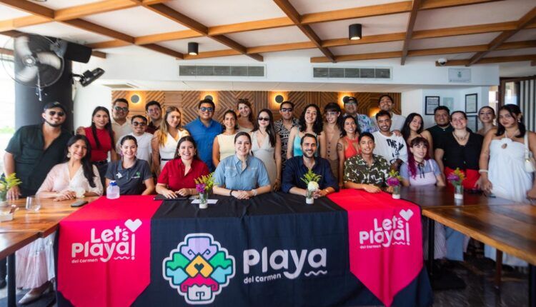 Estefanía Mercado sella alianza con creadores de contenidos para promover a Playa del Carmen