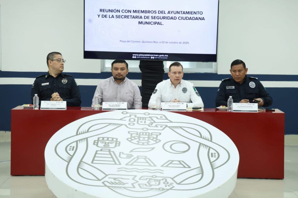 Estefanía Mercado impulsa estrategias clave para fortalecer la seguridad y la paz social en Playa del Carmen