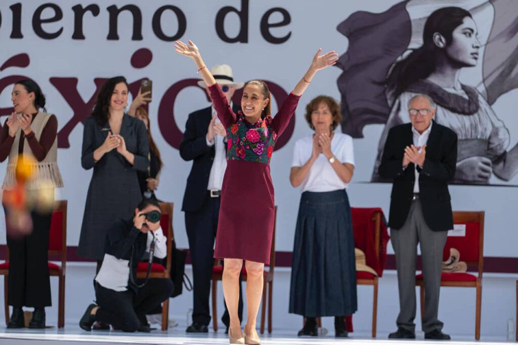 Claudia Sheinbaum reafirma su compromiso con la transformación y la justicia