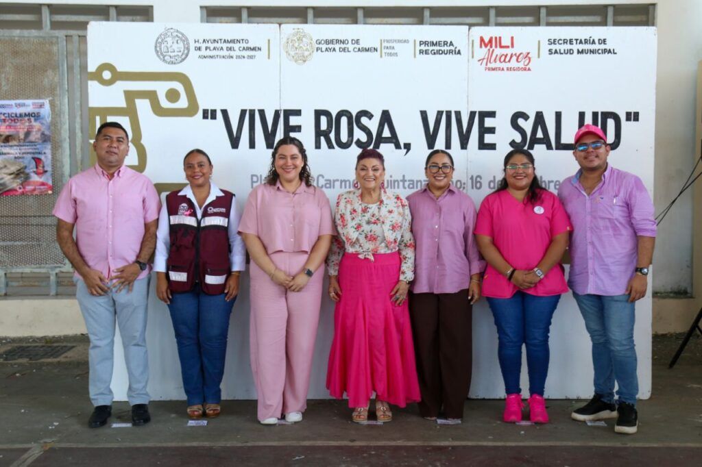 Con “Vive Rosa, Vive Salud”, Estefanía Mercado impulsa la prevención y detección temprana del cáncer de mama