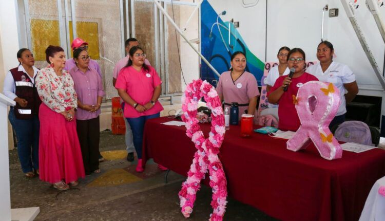 Con “Vive Rosa, Vive Salud”, Estefanía Mercado impulsa la prevención y detección temprana del cáncer de mama