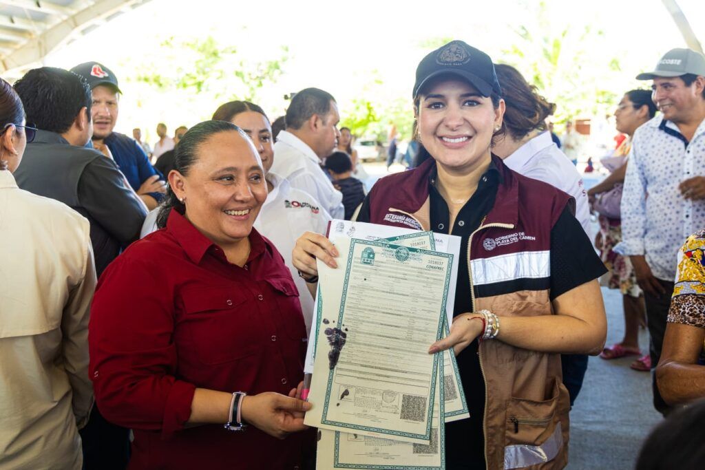 Garantizan el derecho a la identidad con trámites gratuitos en Playa del Carmen