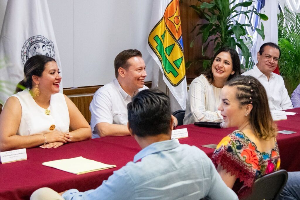 Estefanía Mercado fortalece lazos de cooperación con representantes consulares de Francia