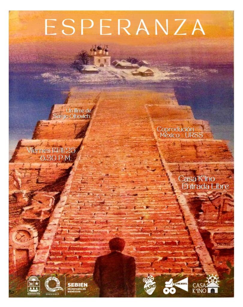Casa K’ino proyectará la película Esperanza, una coproducción México-URSS reconocida por la crítica