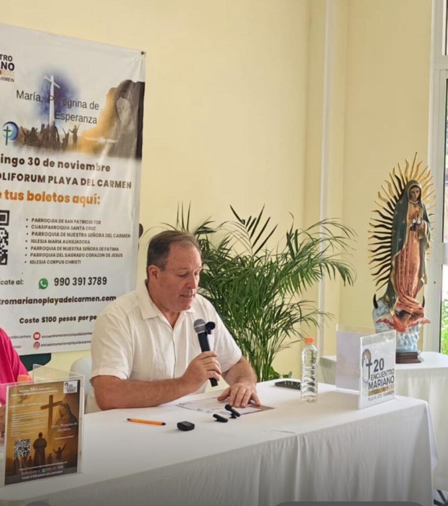 Encuentro Mariano este 30 de noviembre en Playa del Carmen