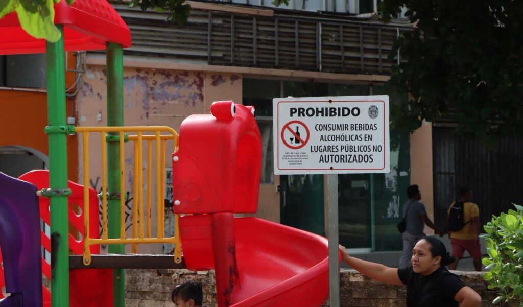 Gobierno de Playa del Carmen refuerza la vigilancia en espacios destinados a la sana convivencia en la zona turística