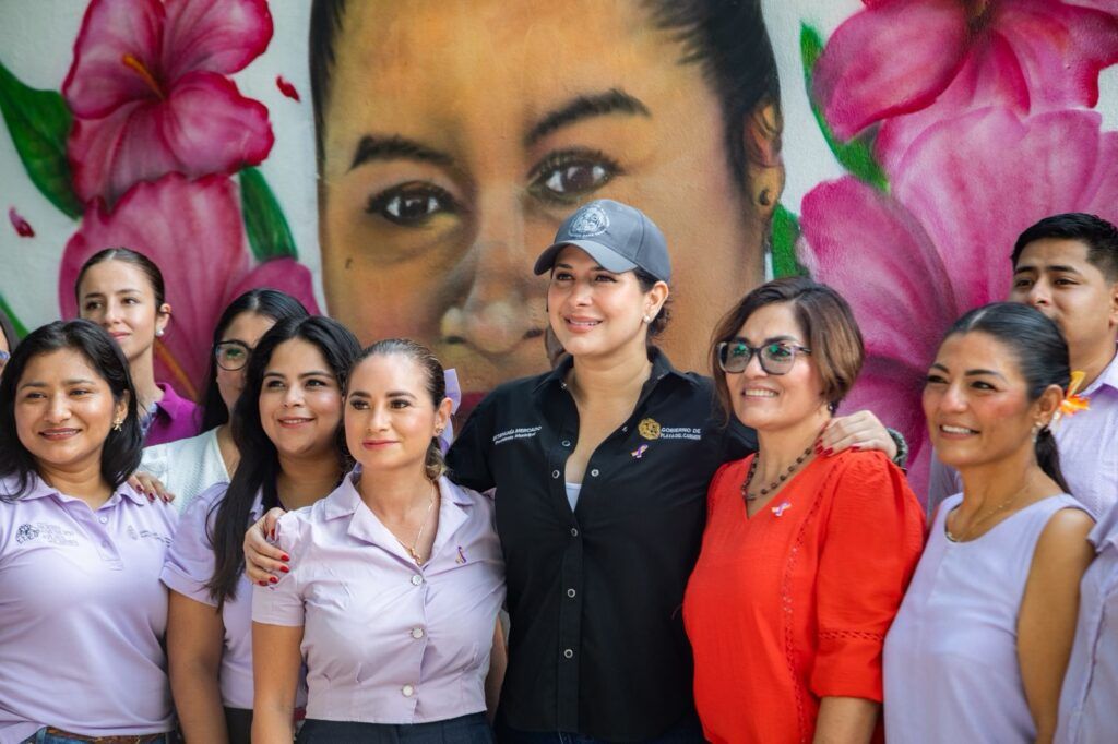 Estefanía Mercado inaugura Punto Violeta para atención inmediata a mujeres víctimas de violencia en La Guadalupana