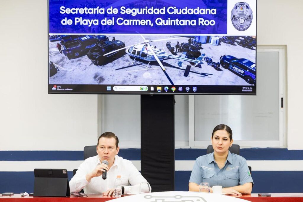 Gobierno de Estefanía Mercado logra histórica reducción del 82.4% en homicidios en Playa del Carmen