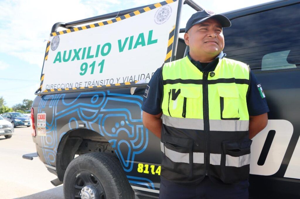 Gobierno de Estefanía Mercado fortalece la atención a conductores con Unidad de Auxilio Vial