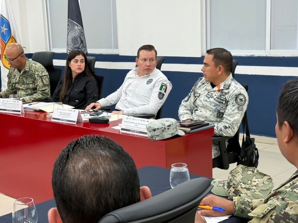 Con coordinación entre los tres órdenes de gobierno, Estefanía Mercado blinda por cielo mar y tierra a Playa del Carmen