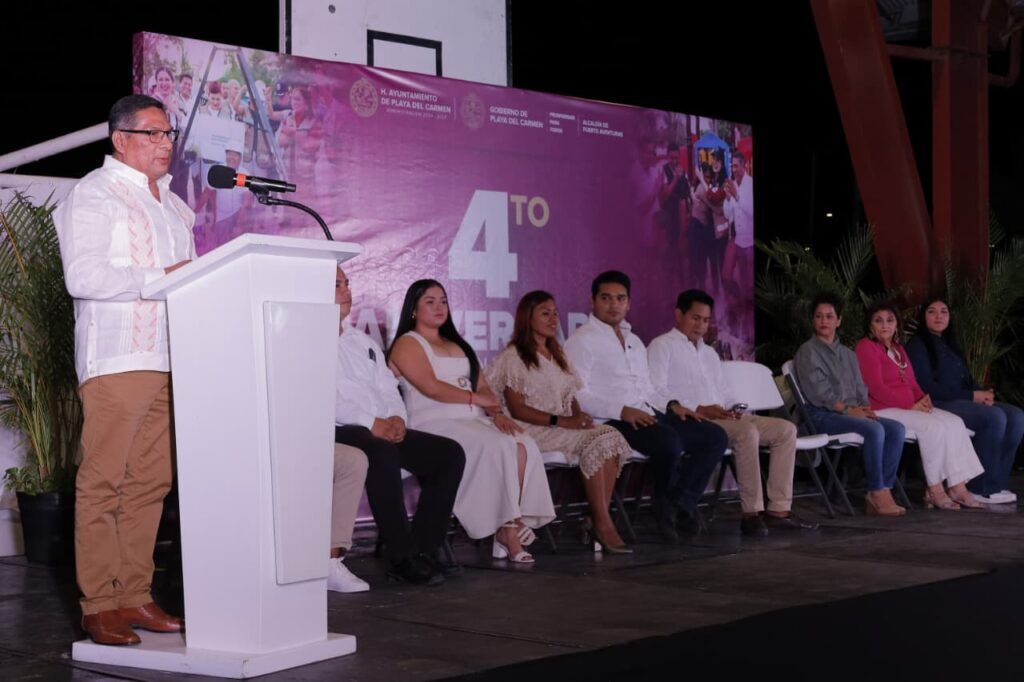 Puerto Aventuras celebra su cuarto aniversario como Alcaldía