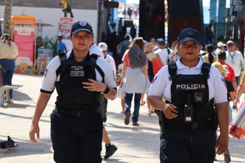 Mantiene SSC vigilancia permanente en playas y zona turística de Playa del Carmen