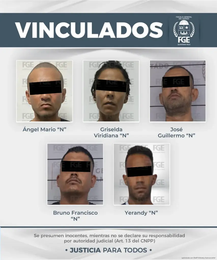 Vinculan a proceso a 10 personas por narcomenudeo en Benito Juárez y Playa del Carmen