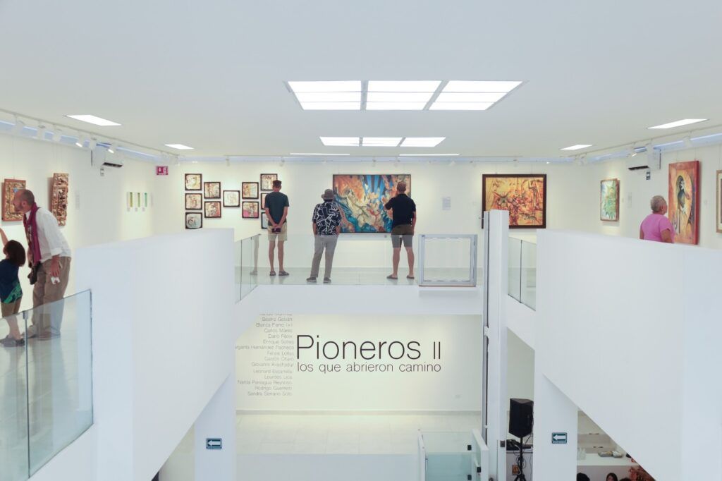 Gobierno de Estefanía Mercado mantiene abierta la Galería de Arte a artistas playenses