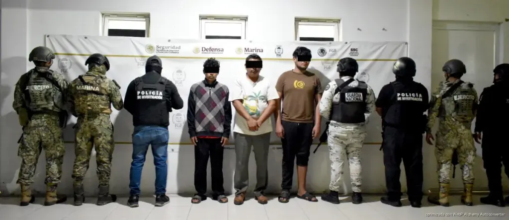 Cumplimentan 15 cateos en Limones; detienen a ocho personas