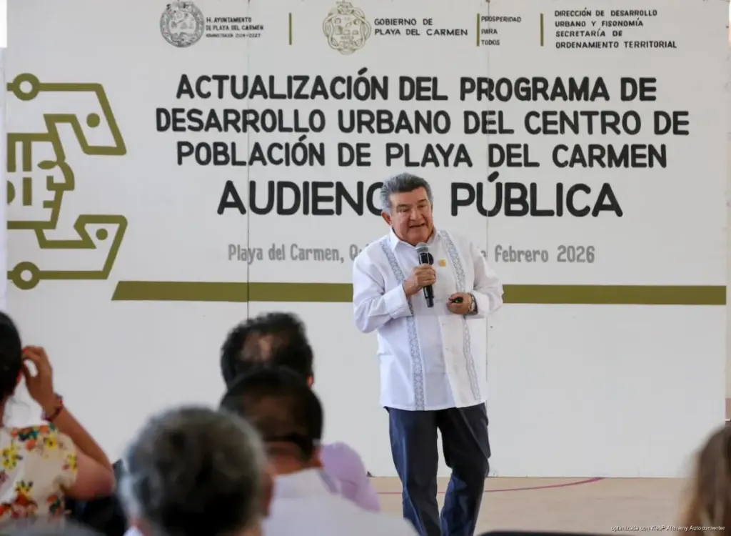 Estefanía Mercado somete a consulta pública el nuevo PDU de Playa del Carmen