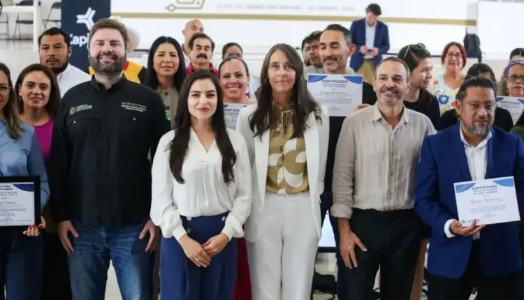 Gobierno de Estefanía Mercado participa en el lanzamiento del programa Mi Pyme Coparmex