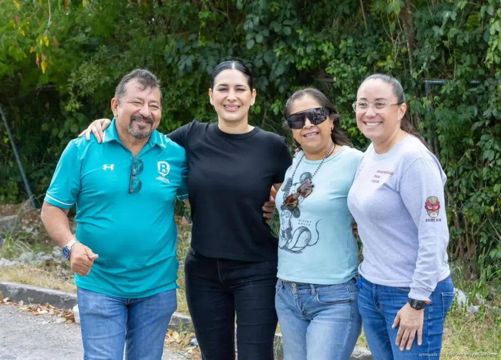 Estefanía Mercado encabeza operativo de servicios públicos en Villamar 2