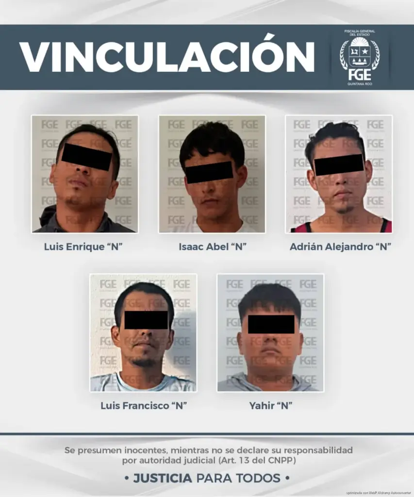 Vinculan a proceso a 21 personas por narcomenudeo en Quintana Roo