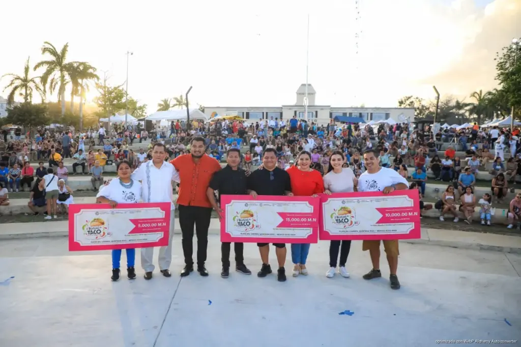 Concluye con gran éxito concluye el Segundo Festival del Taco Playa del Carmen 2026