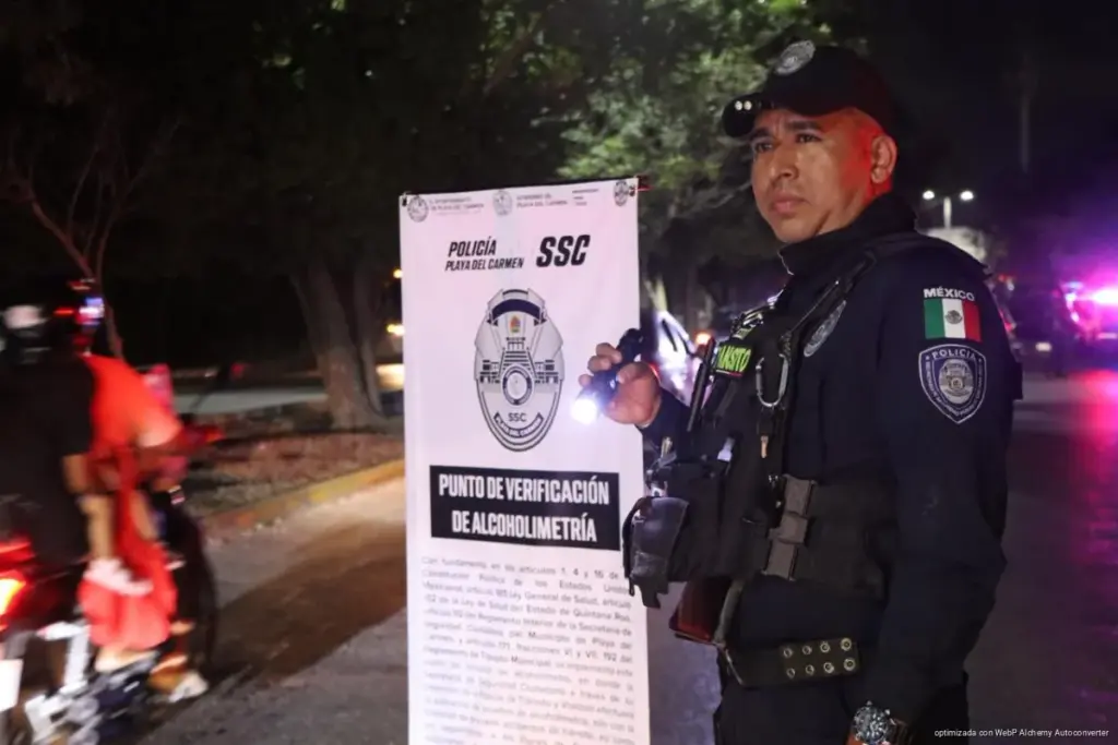 Más de 30 kg de droga y 6 vehículos recuperados durante Semana Santa en Playa del Carmen