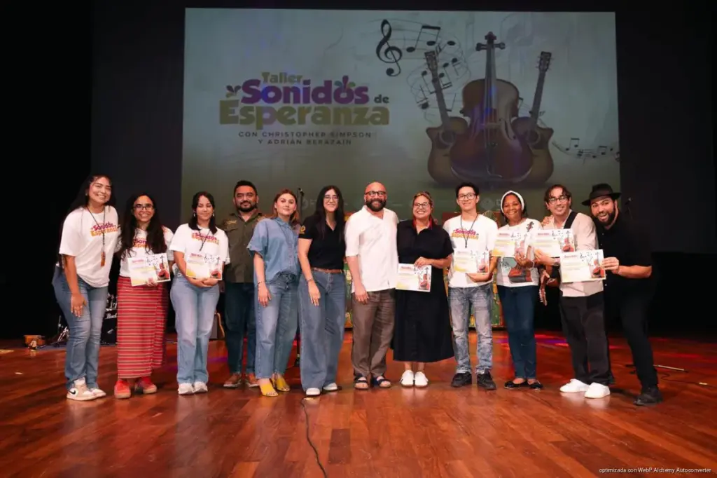 Gala artística cierra “Sonidos de Esperanza” con talleres y convivencia intergeneracional en Playa del Carmen