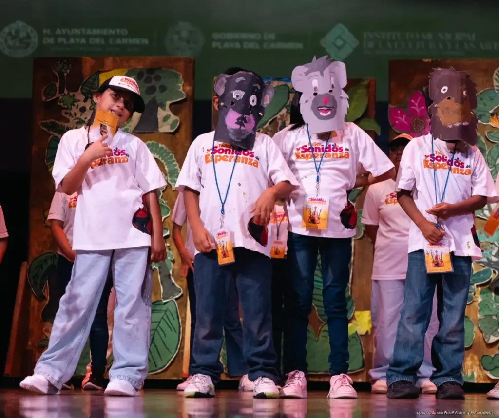Gala artística cierra “Sonidos de Esperanza” con talleres y convivencia intergeneracional en Playa del Carmen
