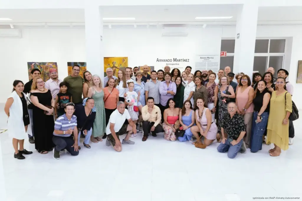 Retrospectiva: La Persistencia de la Pintura, legado vivo de Armando Martínez en Playa del Carmen