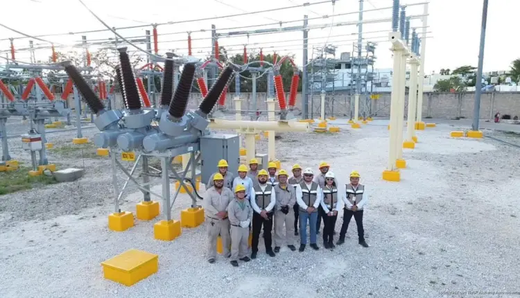 CFE activa subestación Zac Nicté y fortalece el suministro eléctrico en Playa del Carmen
