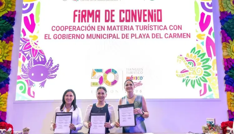 Playa del Carmen y CDMX impulsan alianza turística para conquistar nuevos mercados